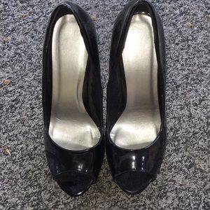 Black high heels